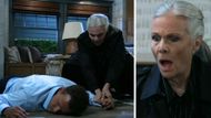 Tracy was stunned when she found Drew | Image: ABC